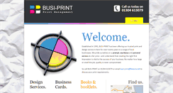 Desktop Screenshot of busi-print.co.uk