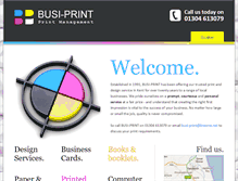 Tablet Screenshot of busi-print.co.uk